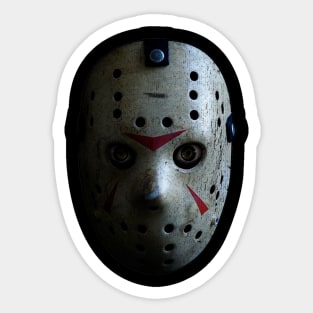 Friday The 13th Jason Mask Sticker